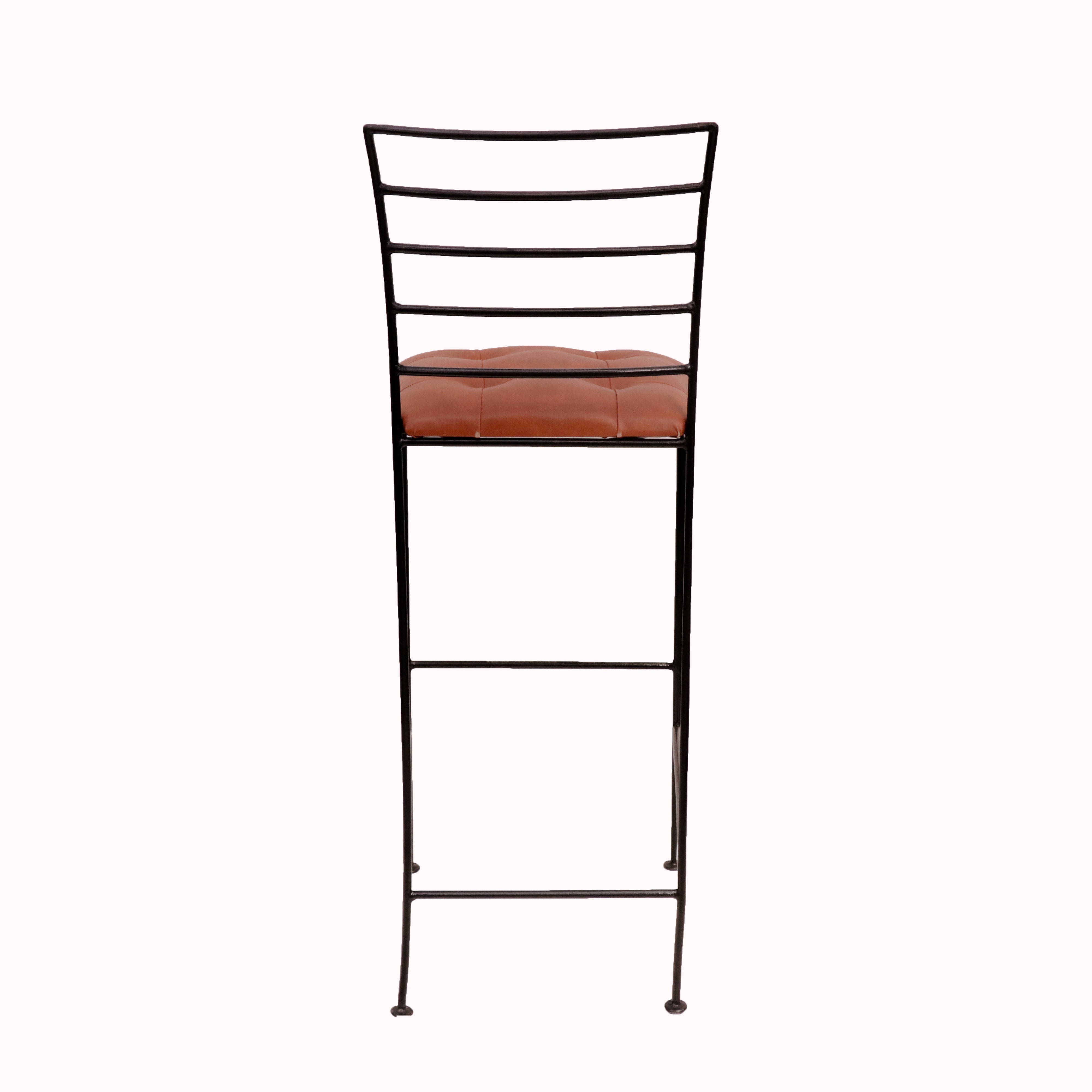 Stylish Iron Backed Chair Bar Chair