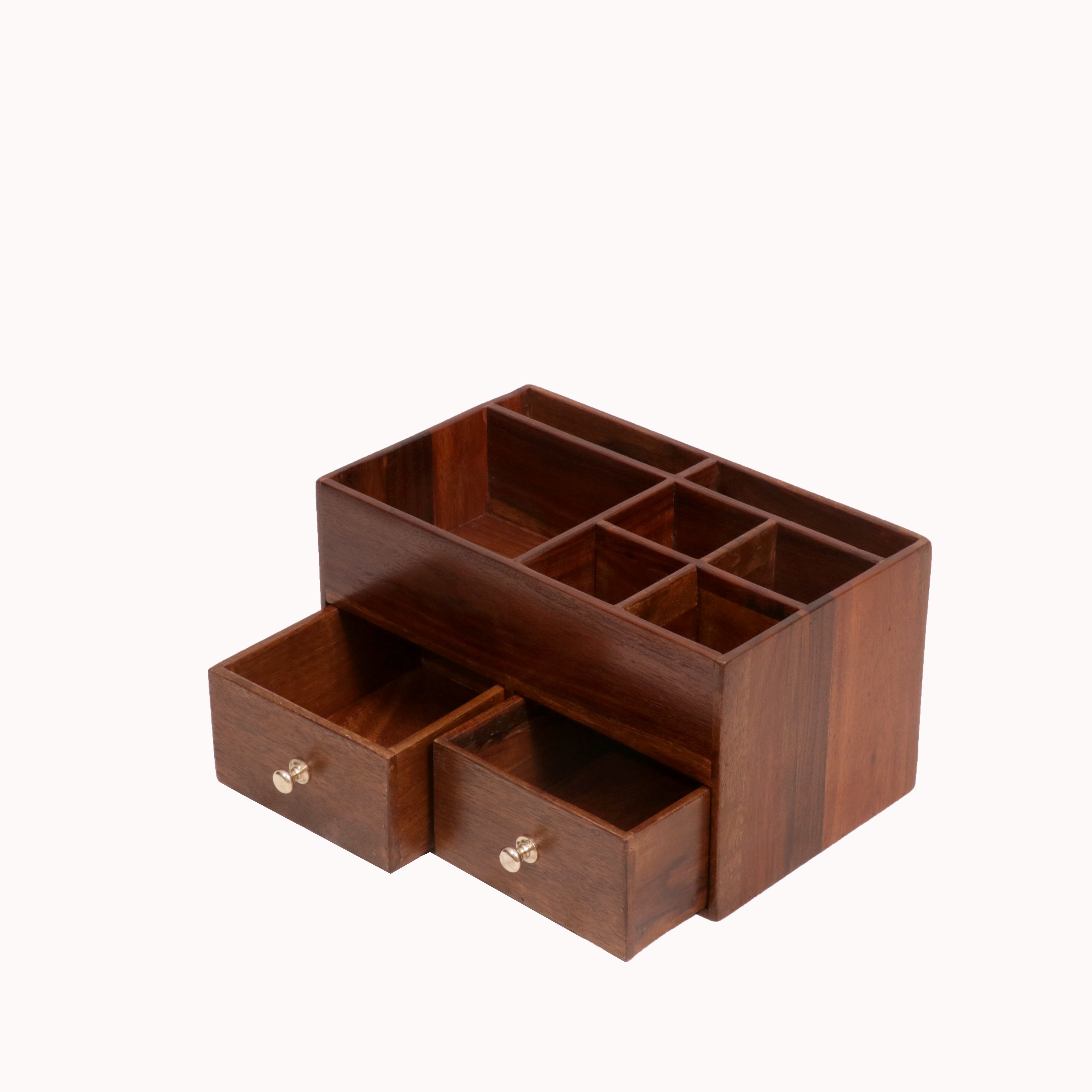 Double Drawer Desk Organizer Desk Organizer