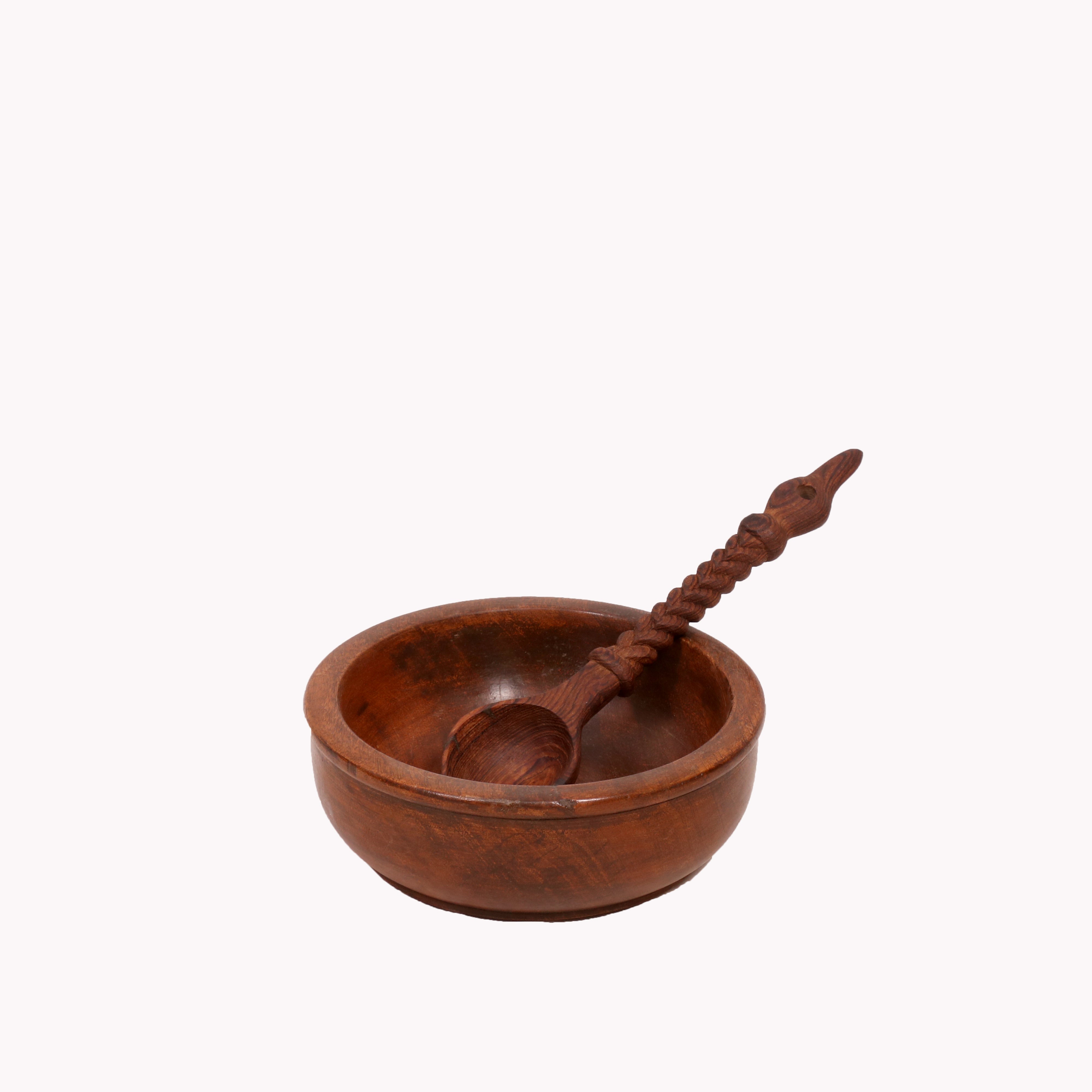 Four Rounded Serving Spoon Set Spoon