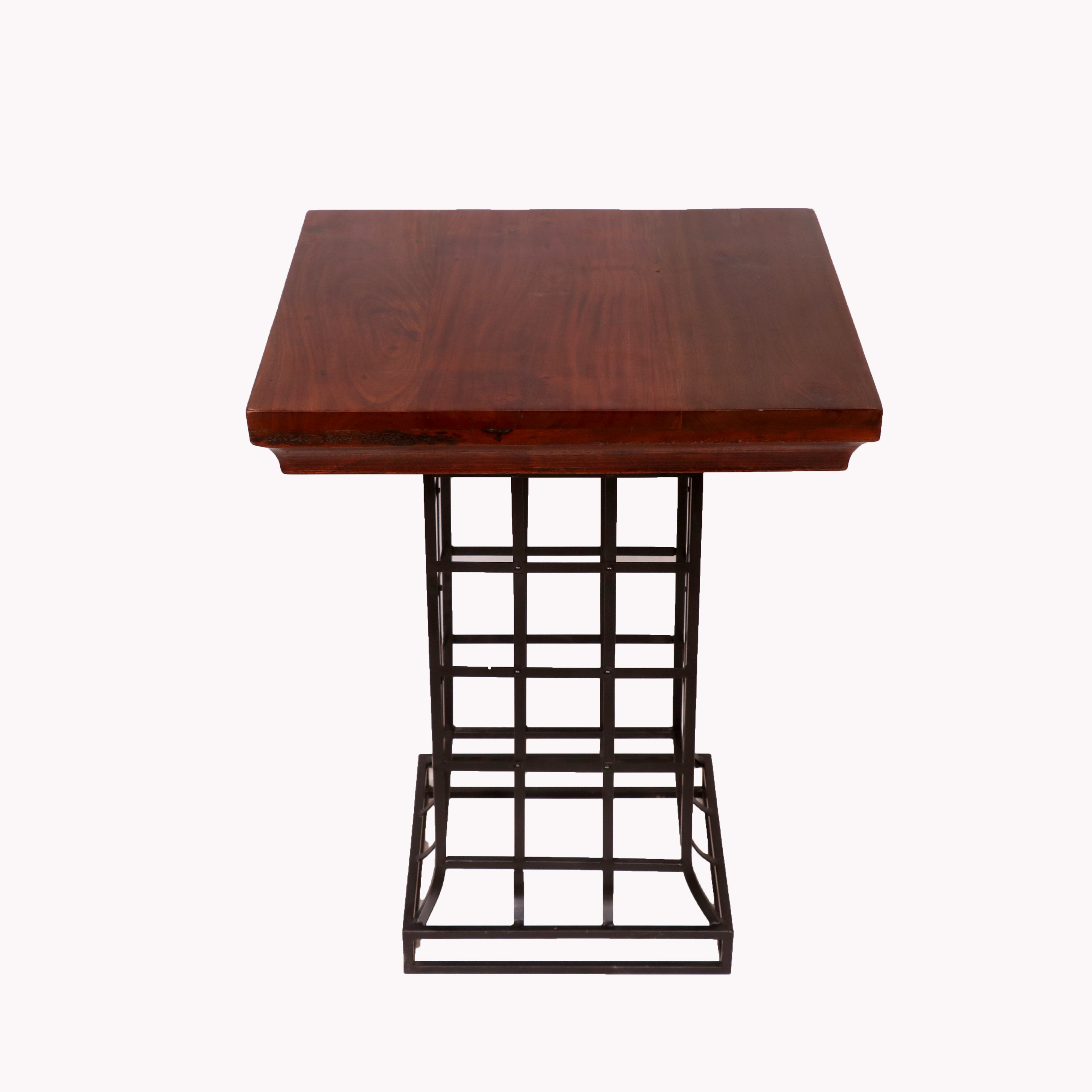 Metal Criss Cross Table Bar Table