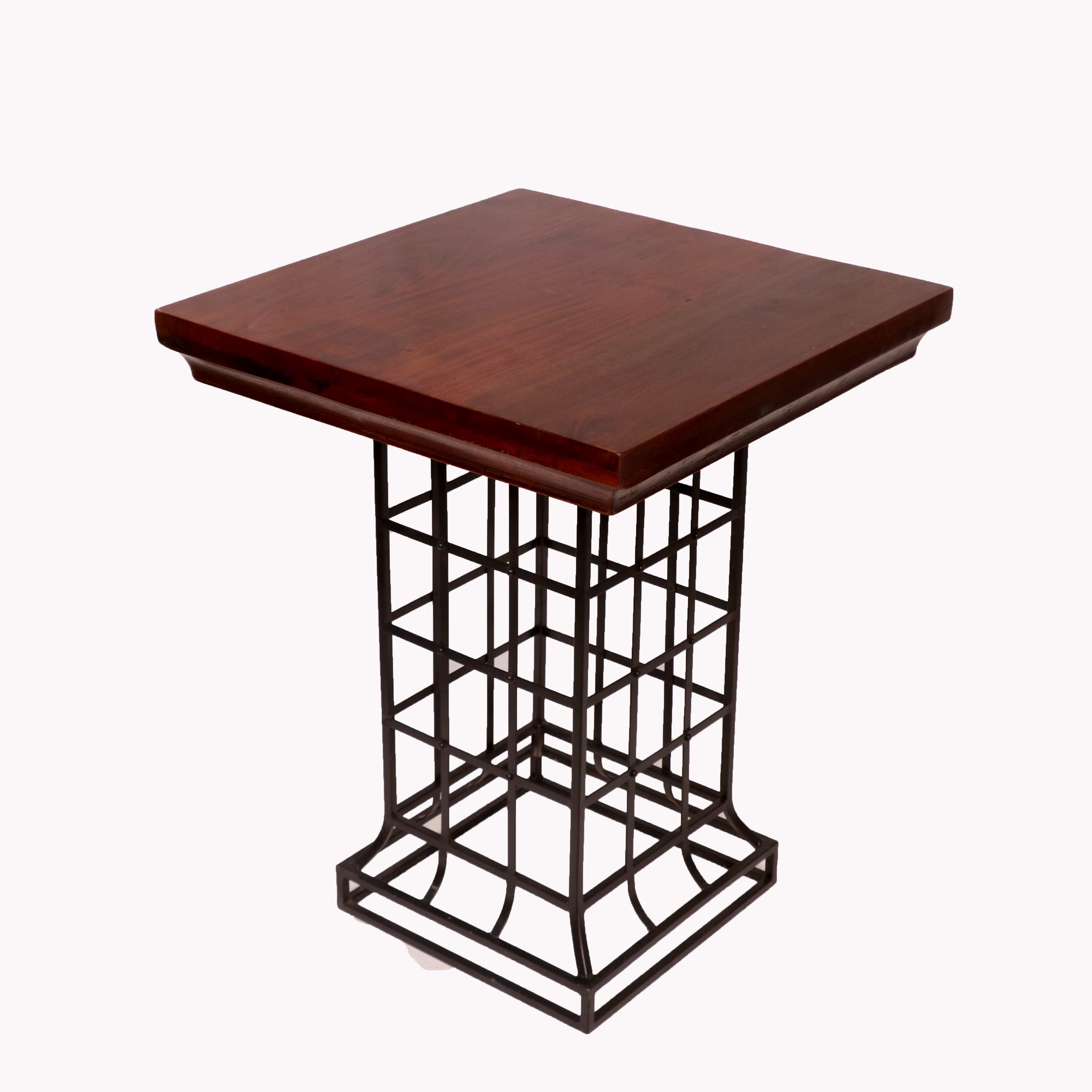 Metal Criss Cross Table Bar Table