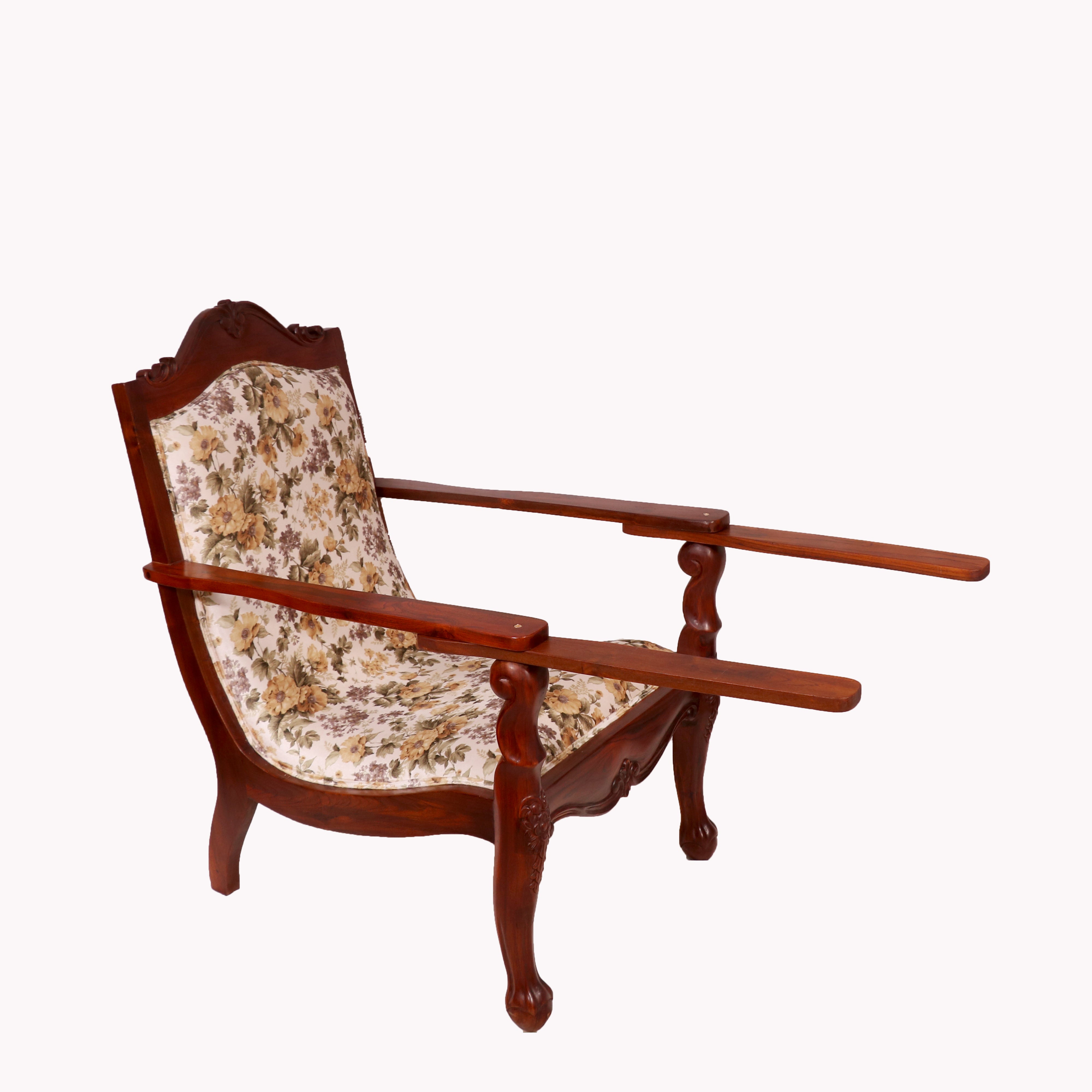 Upholstered Vintage Easy Planter Chair Easy Chair