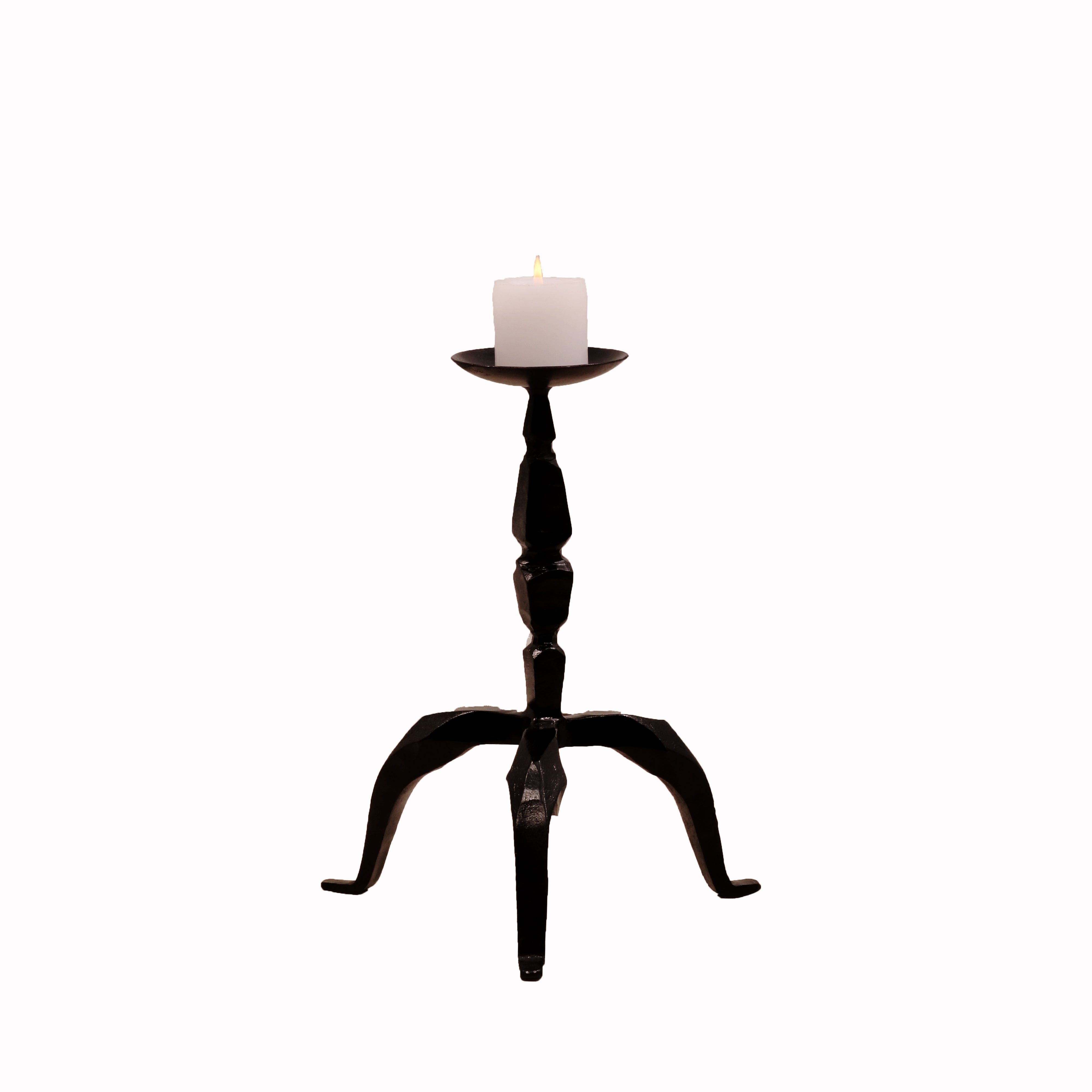 Carved Three Legged Candle Holder Candle Holder