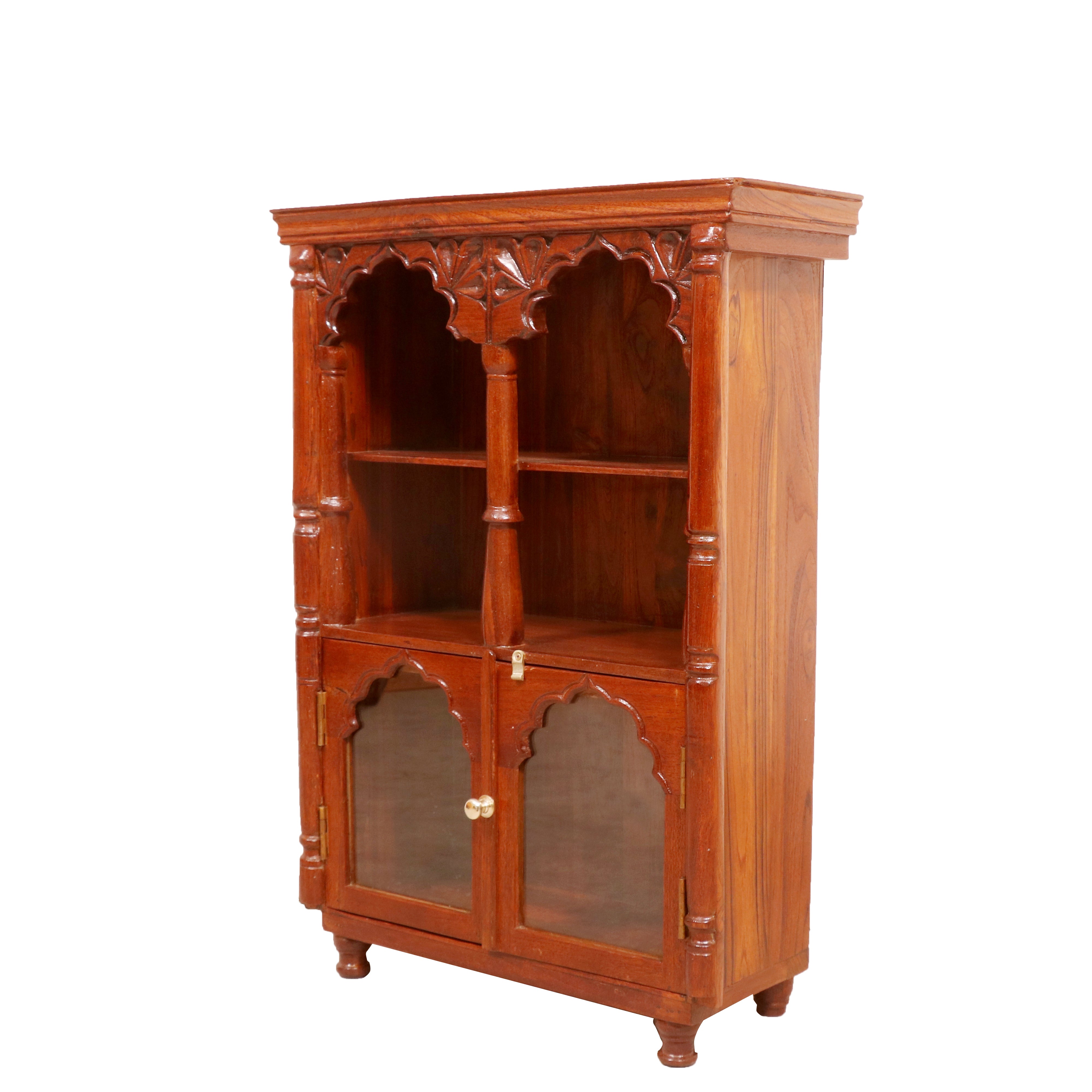 Classic 2 Glass Door Cabinet Wall Cabinet