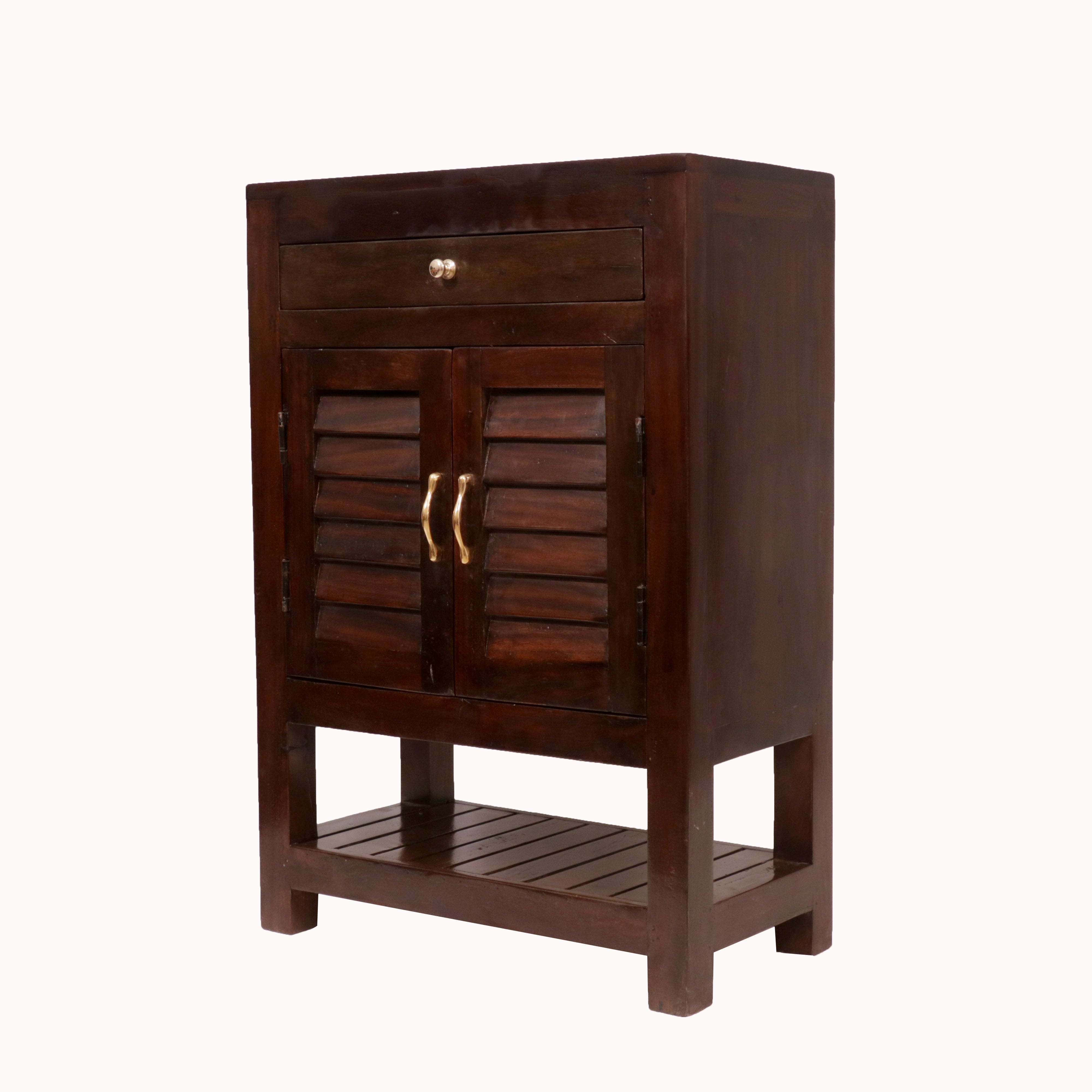 Shutter Bedside Table Default Title Bedside