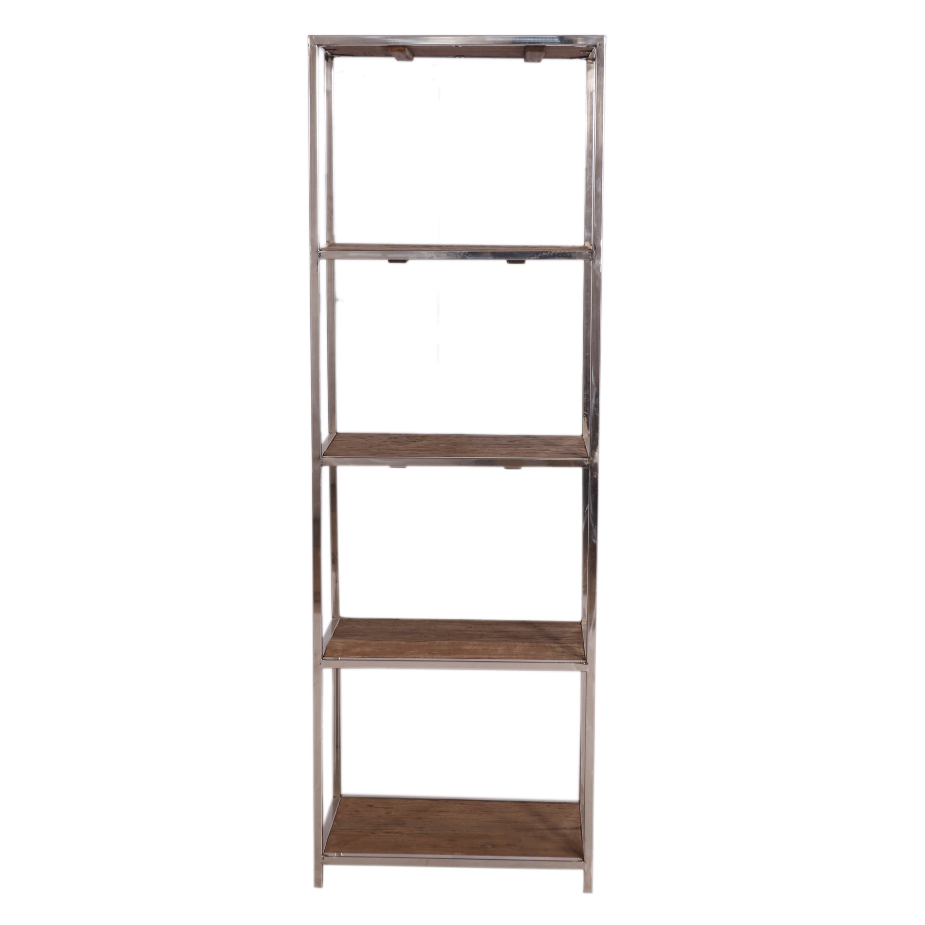 Sleek Metallic Rack Rack