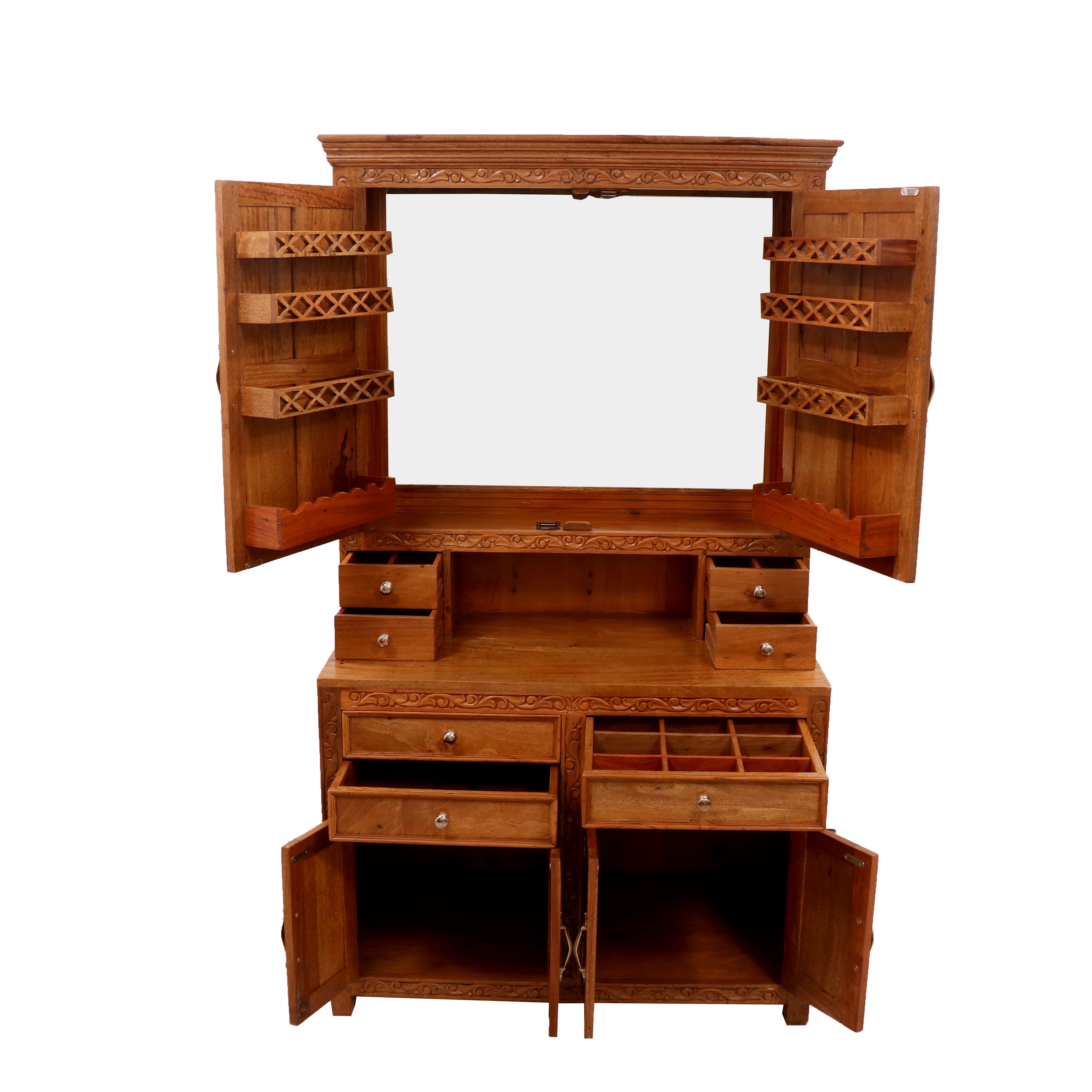 regal dressing table design Regal Furniture Table With Mirror And Storage For Living Room Engineered Wood Dressing Table Price in India