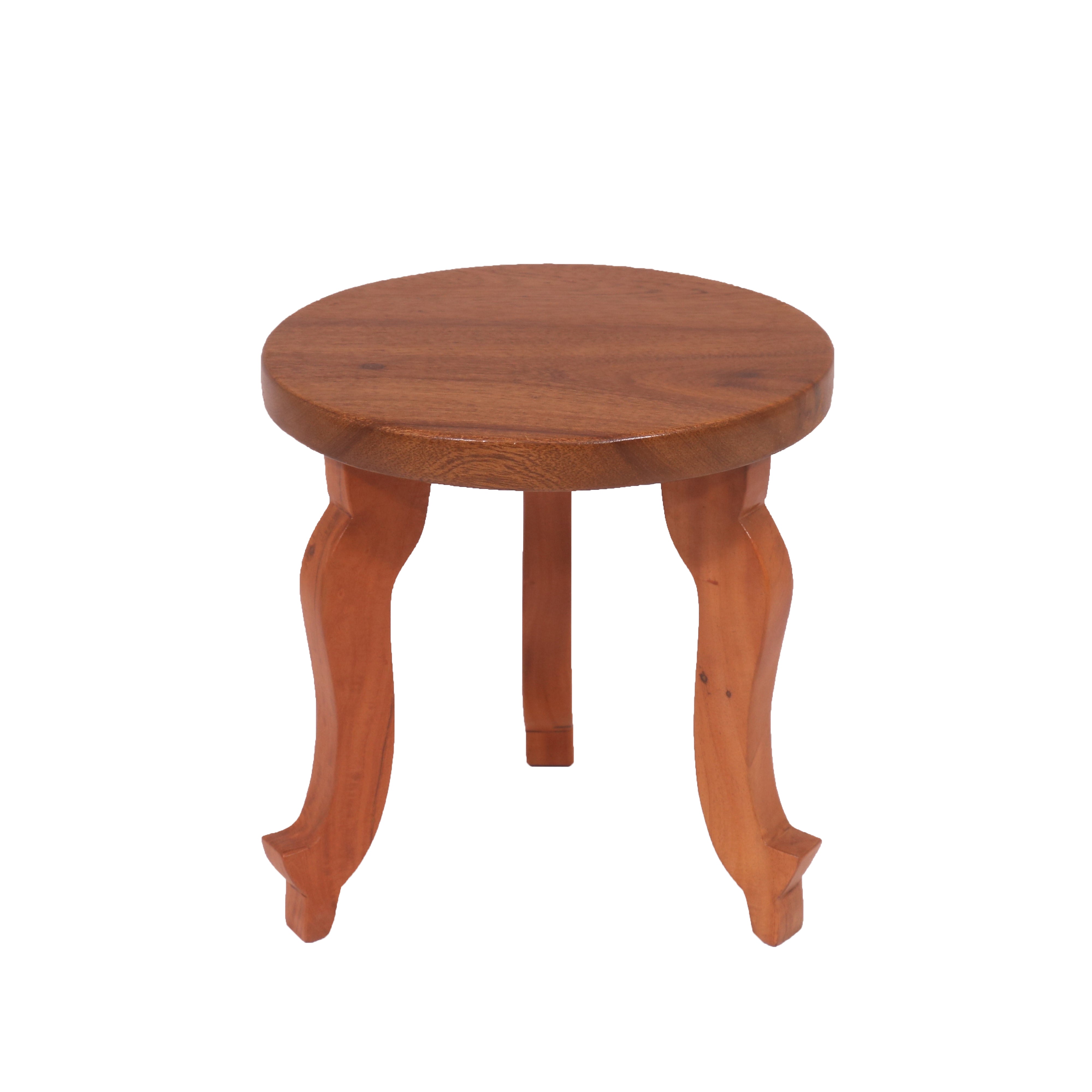 Round Top Wooden mukali manai Table Stool