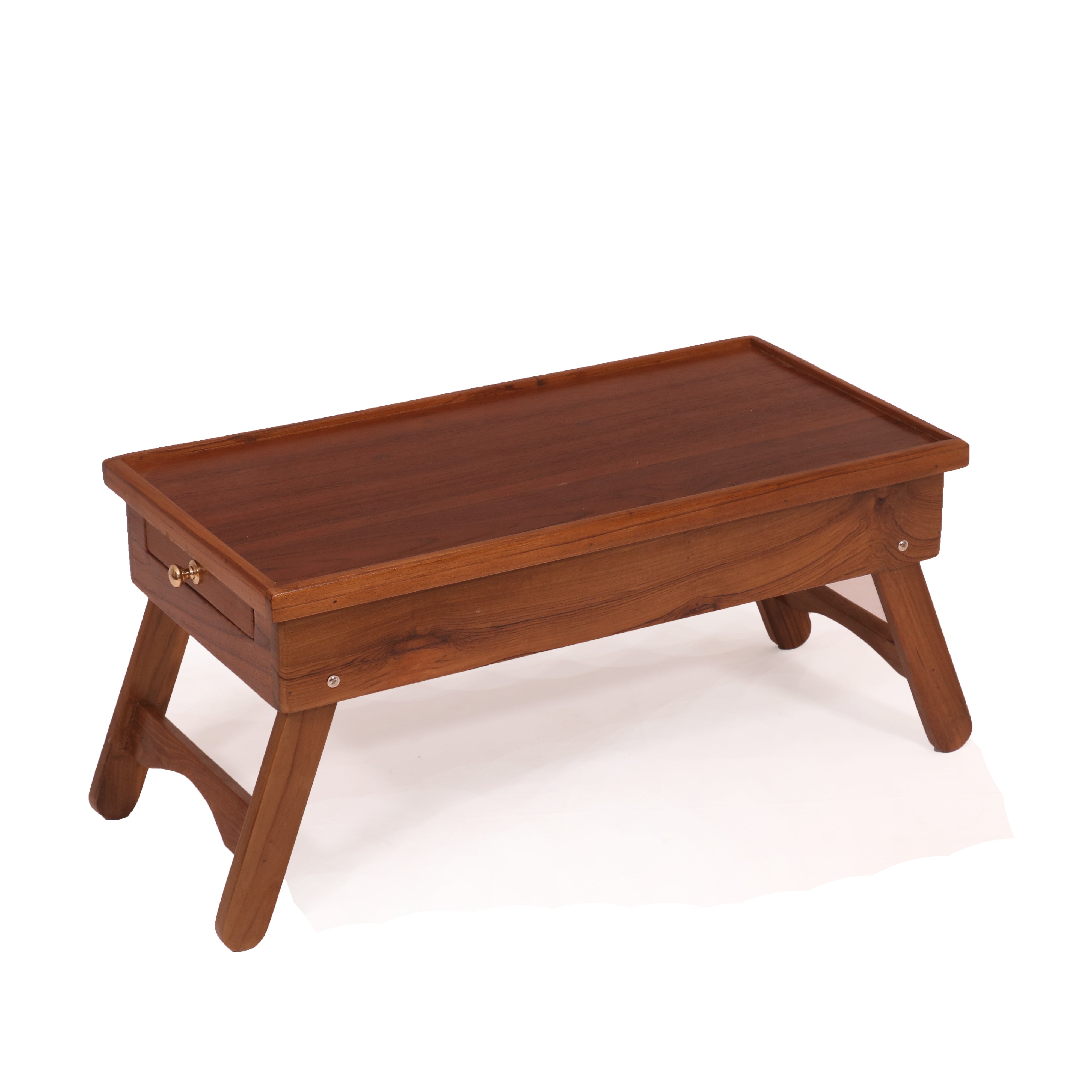 Simple Side Drawer Table Lapdesk