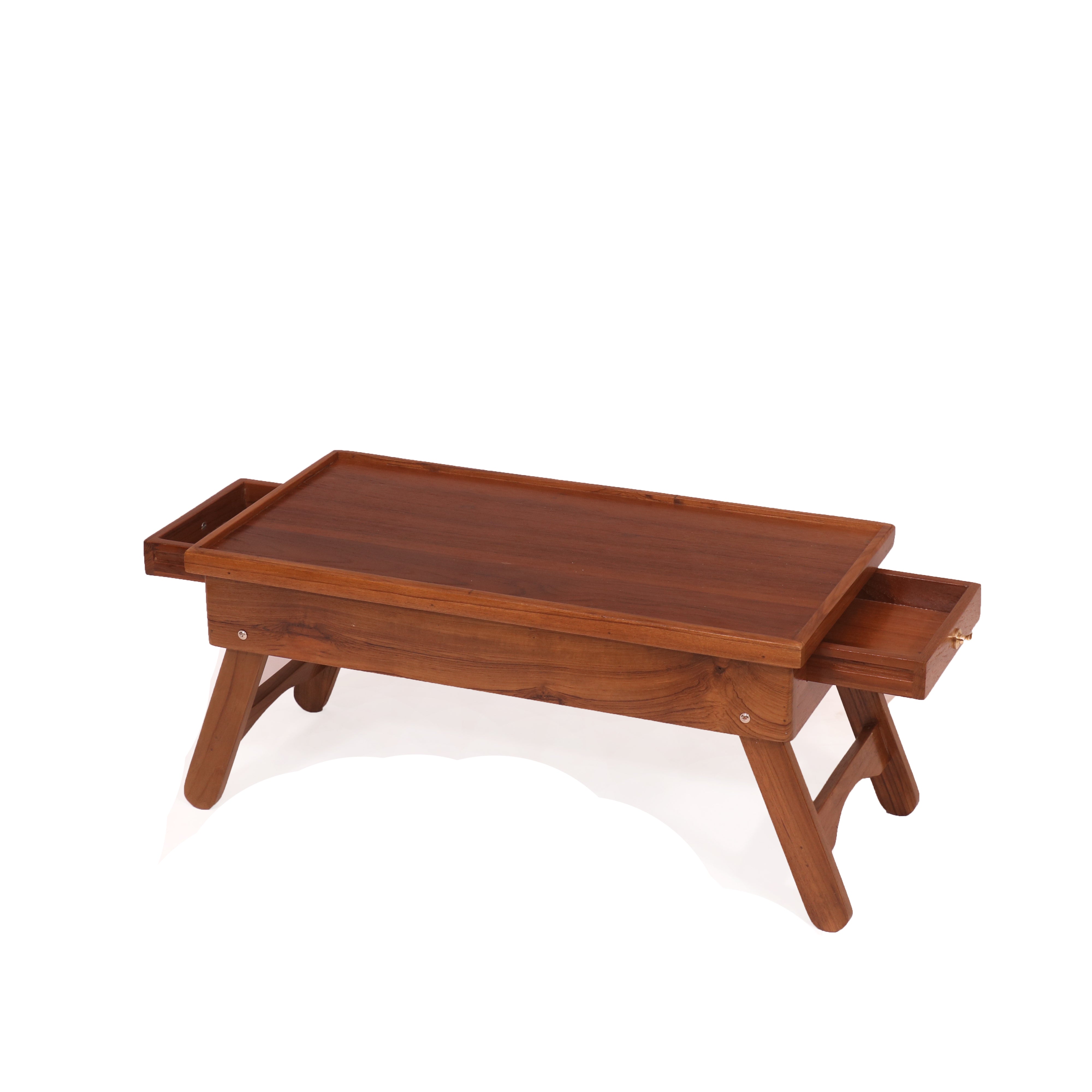 Simple Side Drawer Table Lapdesk