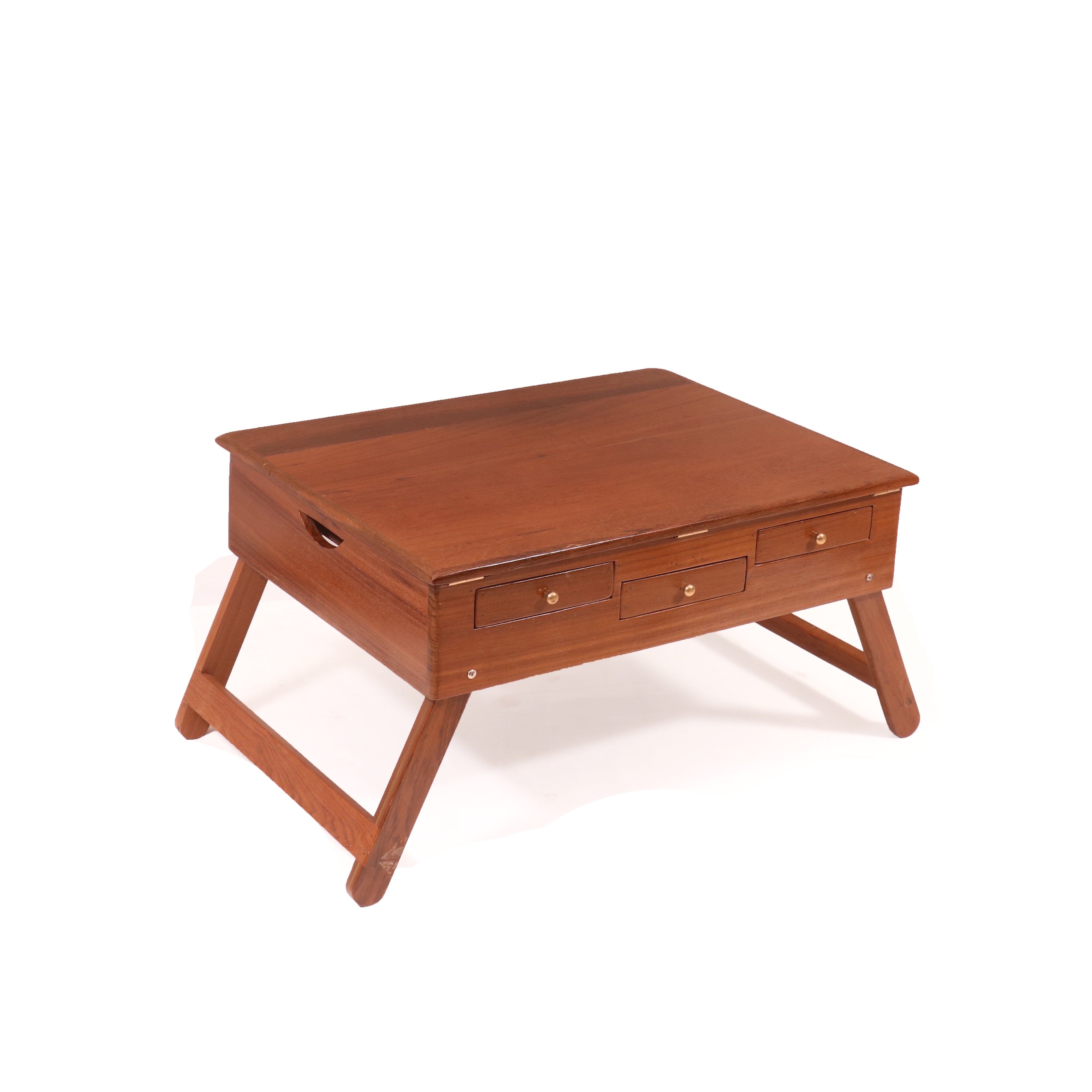 Three Drawer Laptop Table Lapdesk