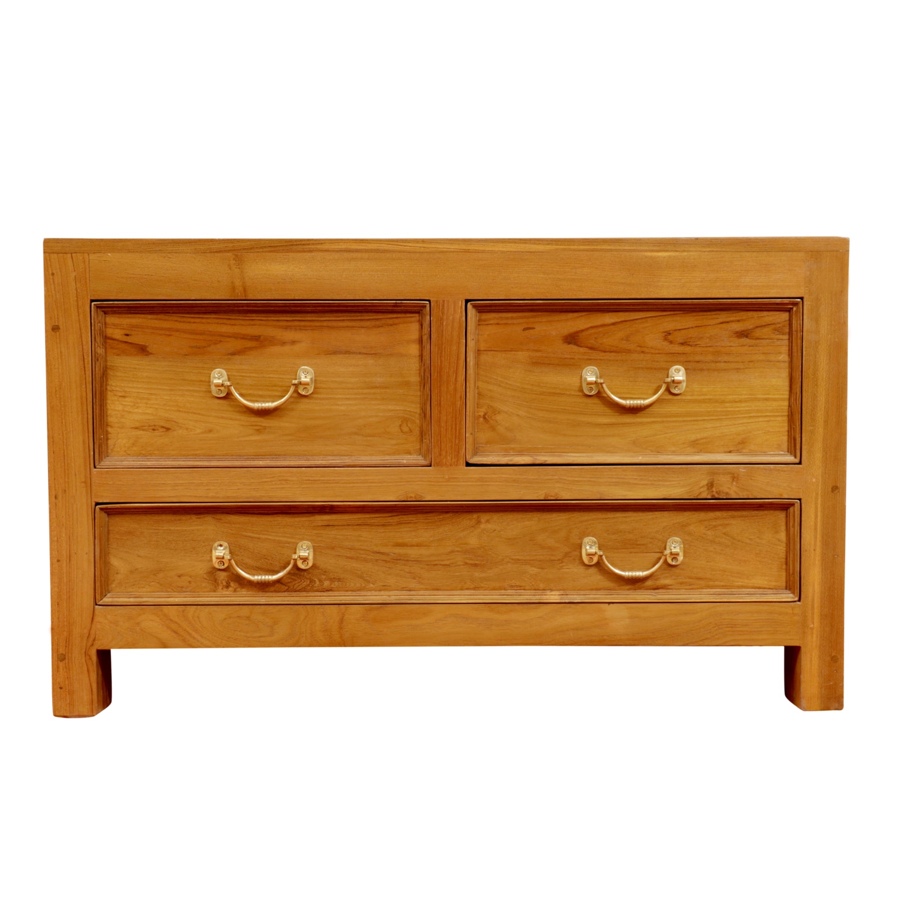 Simple natural finish Storage Cabinet Drawer's Chest