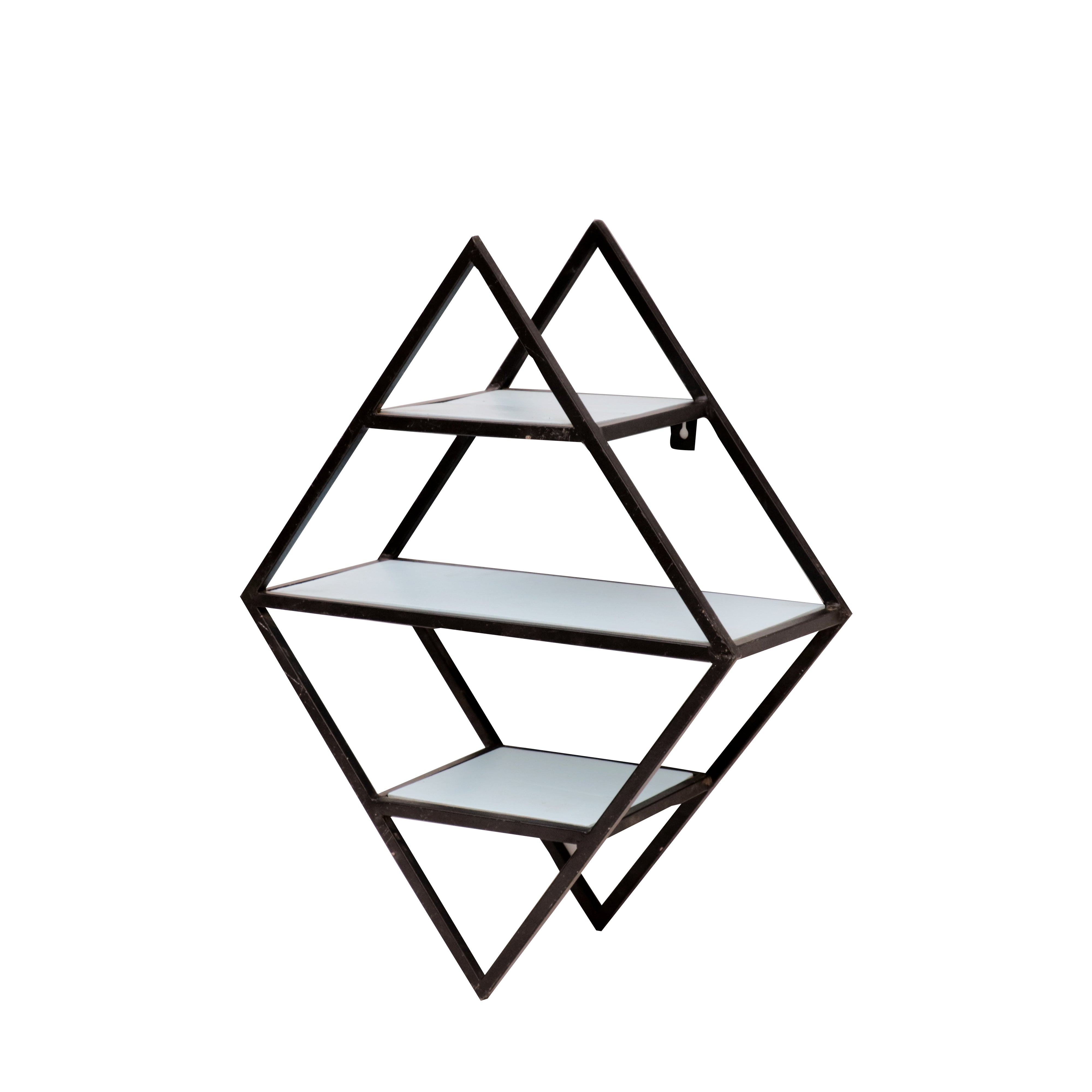 Dramatic Diamond Shelving Unit Rack