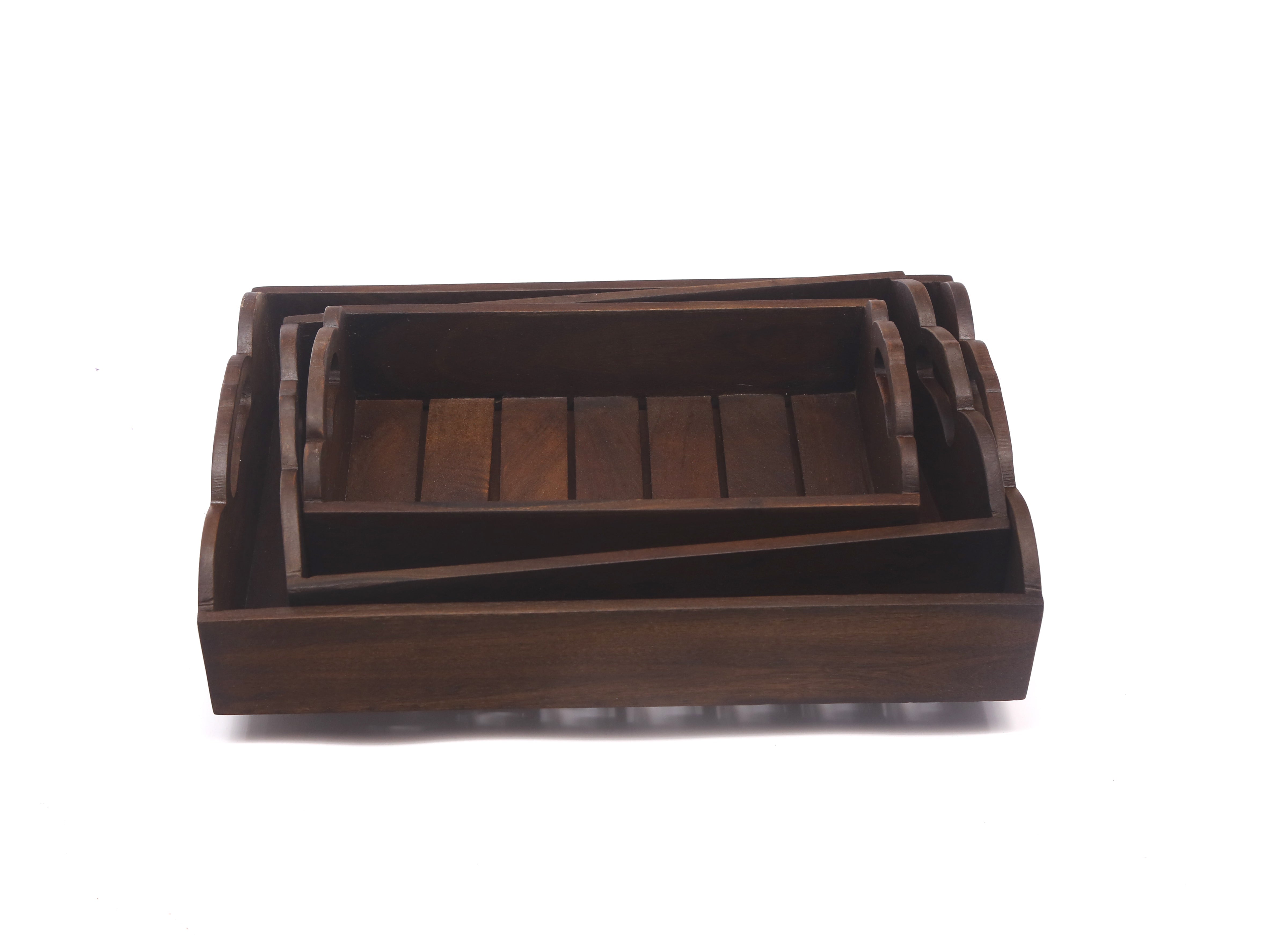 Curves and Stripes Tray - Set of 3 Tray