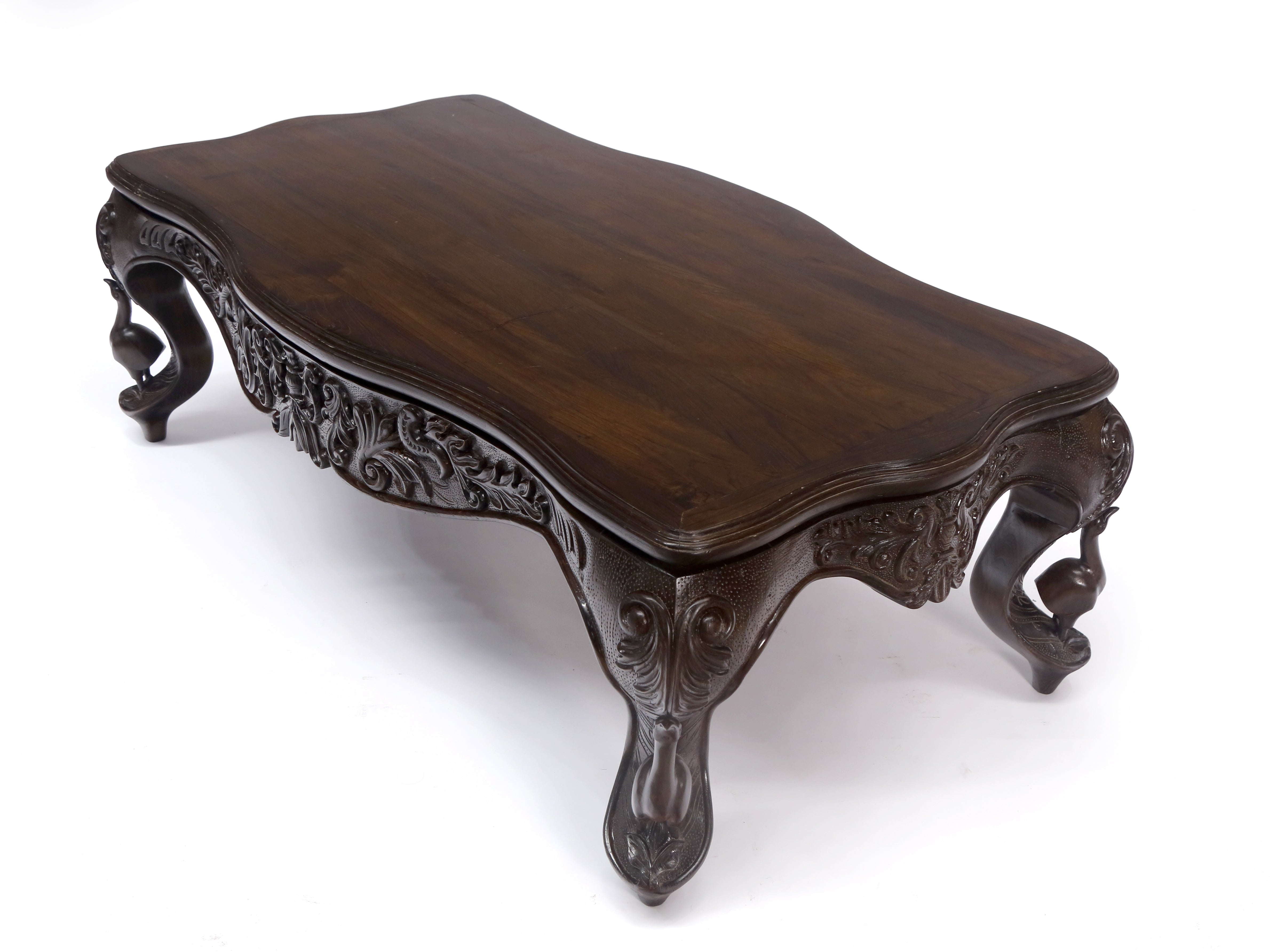 Walnut Touch Majestic Solid Coffee Table Coffee Table