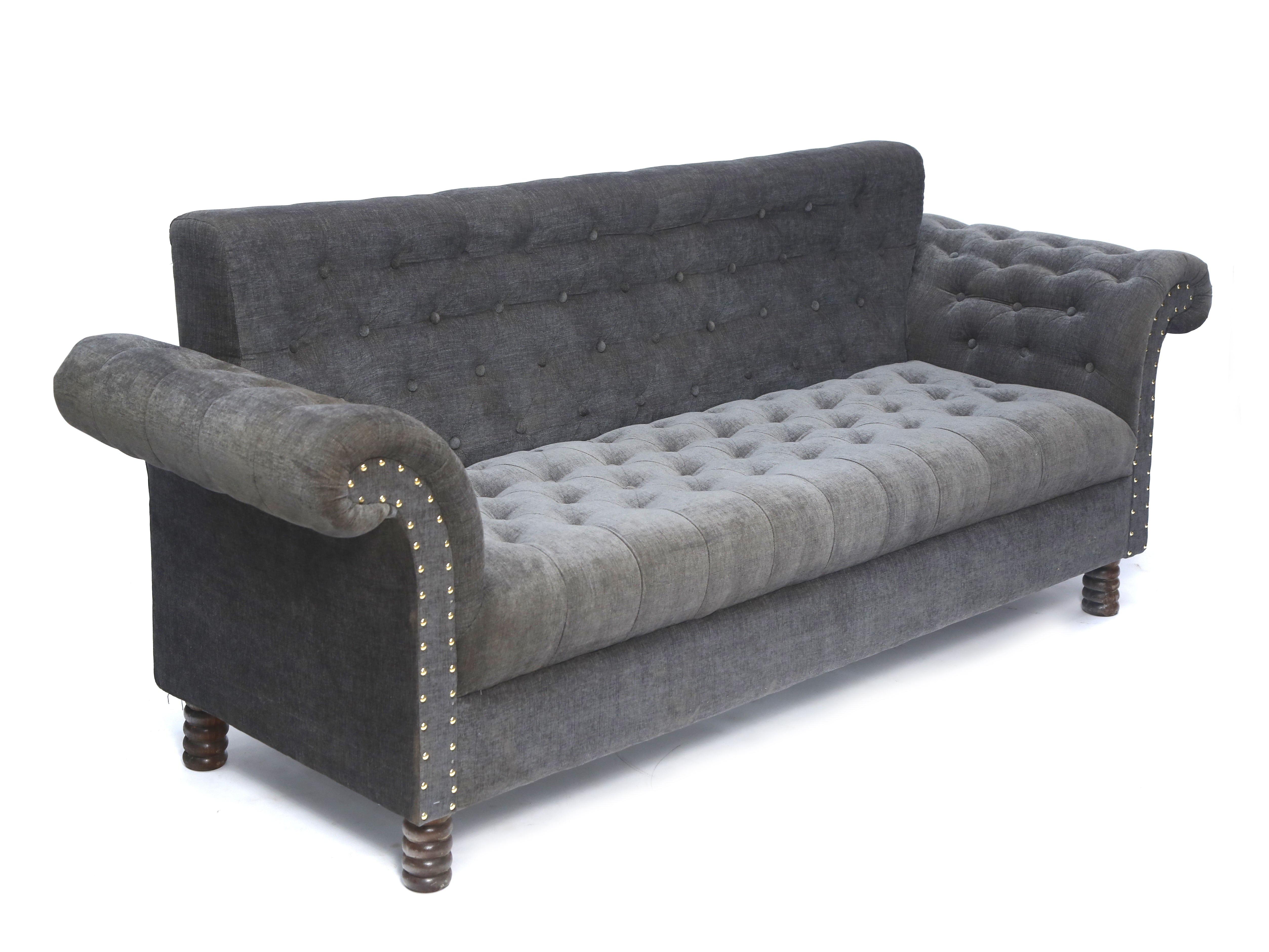 Upholstered Royal Curve 3 Seater Sofa Default Title Sofa